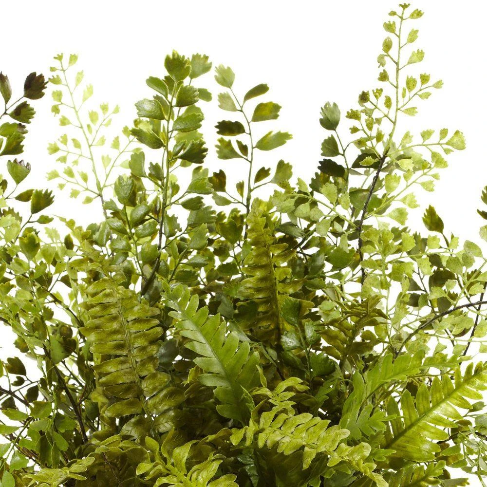 Artificial Mixed Fern With Twig And Moss Basket 5 Artificial Mixed Fern With Twig And Moss Basket - Image 3