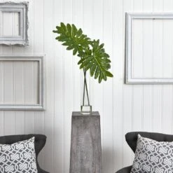 Indoor Selloum Artificial Plant In Cylinder Glass 12 Indoor Selloum Artificial Plant In Cylinder Glass -Artificial nearly natural artificial branches stems 6944 31 1000