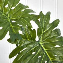 Indoor Selloum Artificial Plant In Cylinder Glass 11 Indoor Selloum Artificial Plant In Cylinder Glass -Artificial nearly natural artificial branches stems 6944 76 1000