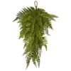 Indoor 28in. Fern Artificial Teardrop (Set Of 2) 2 Indoor 28in. Fern Artificial Teardrop (Set Of 2) -Artificial nearly natural artificial ferns 4322 s2 64 1000