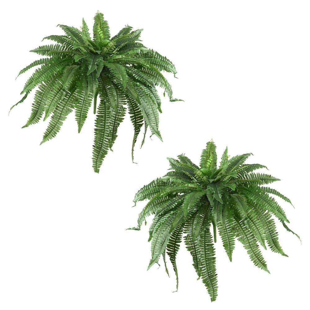 48 In. Artificial Boston Fern (Set Of 2) 3 48 In. Artificial Boston Fern (Set Of 2)