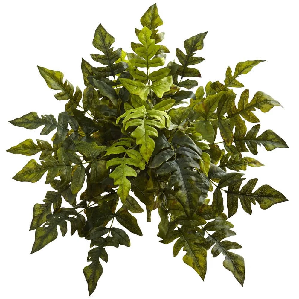 Indoor 24 In. Holly Fern Artificial Plant (2-Set) 3 Indoor 24 In. Holly Fern Artificial Plant (2-Set)