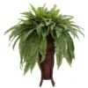 38 In. Artificial H Green Boston Fern With Stand Silk Plant 2 38 In. Artificial H Green Boston Fern With Stand Silk Plant -Artificial nearly natural artificial ferns 6627 64 1000
