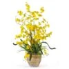 26 In. Artificial Dancing Lady Silk Orchid Flower Arrangement -Artificial nearly natural artificial flowers 1005 yl 64 1000