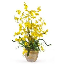 26 In. Artificial Dancing Lady Silk Orchid Flower Arrangement