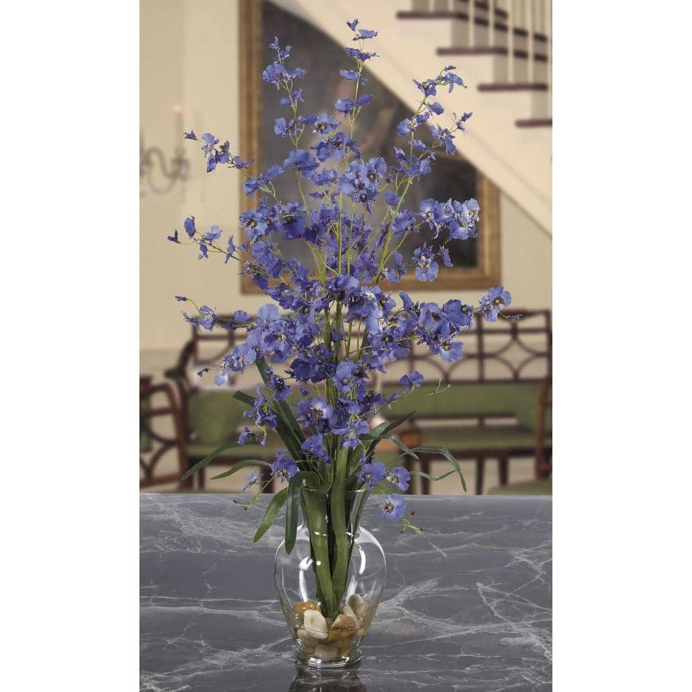 31 In. Artificial Dancing Lady Silk Flower Arrangement 4 31 In. Artificial Dancing Lady Silk Flower Arrangement - Image 2
