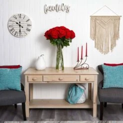 31 In. Artificial H Red Giant Rose Silk Flower Arrangement 11 31 In. Artificial H Red Giant Rose Silk Flower Arrangement -Artificial nearly natural artificial flowers 1214 31 1000