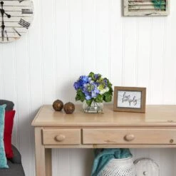 Mixed Artificial Hydrangea With Vase 10 Mixed Artificial Hydrangea With Vase -Artificial nearly natural artificial flowers 1364 bp 1f 1000