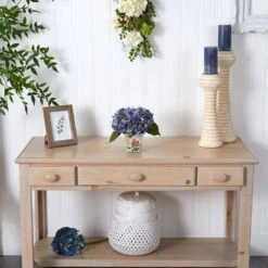 Artificial Hydrangea With Floral Planter 7 Artificial Hydrangea With Floral Planter -Artificial nearly natural artificial flowers 1373 bl 31 1000