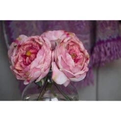 Artificial Fancy Rose With Vase 16 Artificial Fancy Rose With Vase -Artificial nearly natural artificial flowers 1391 pk 66 1000