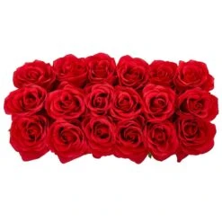 Artificial Dozen Silk Roses -Artificial nearly natural artificial flowers 1487 rd 4f 1000