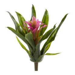 10 In. Bromeliad Artificial Flower Stem (Set Of 6) 10 10 In. Bromeliad Artificial Flower Stem (Set Of 6) -Artificial nearly natural artificial flowers 2237 s6 pp 1f 1000