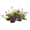 7 In. Artificial Hydrangea Berry Candelabrum In Purple 1 7 In. Artificial Hydrangea Berry Candelabrum In Purple -Artificial nearly natural artificial flowers 4532 64 1000