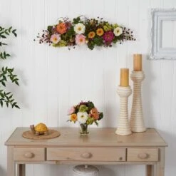 3 Ft. Artificial Peony Centerpiece Silk Flower Arrangement 17 3 Ft. Artificial Peony Centerpiece Silk Flower Arrangement -Artificial nearly natural artificial flowers 4665 31 1000