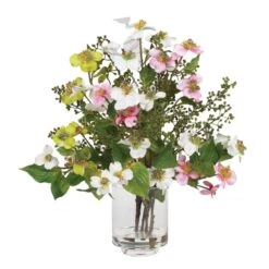 Dogwood Silk Flower Artificial Arrangement 7 Dogwood Silk Flower Artificial Arrangement -Artificial nearly natural artificial flowers 4687 31 1000
