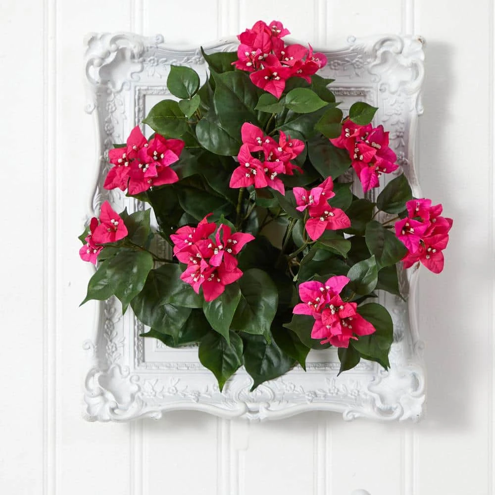 Indoor 20 In. Bougainvillea Artificial Plant (3-Set) 5 Indoor 20 In. Bougainvillea Artificial Plant (3-Set) - Image 3