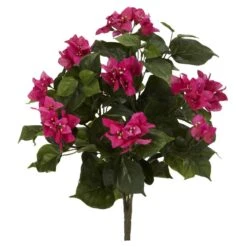 Indoor 20 In. Bougainvillea Artificial Plant (3-Set)