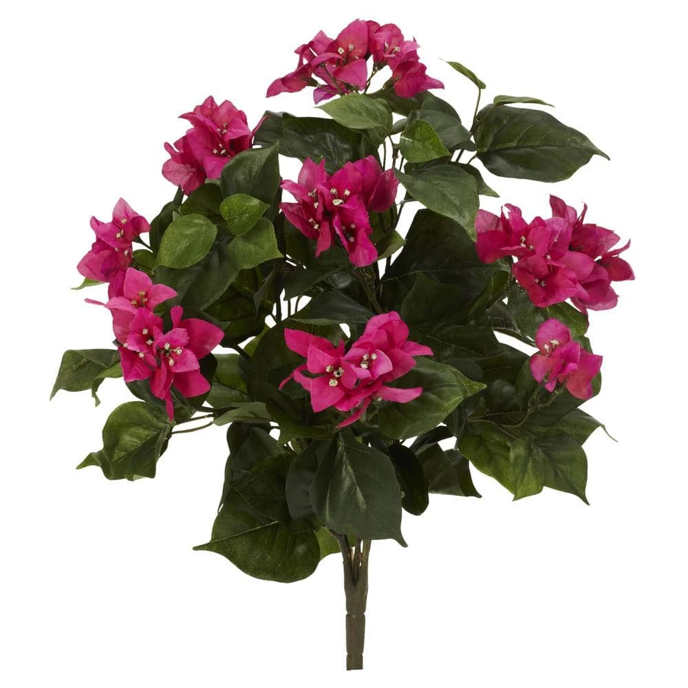 Indoor 20 In. Bougainvillea Artificial Plant (3-Set) 3 Indoor 20 In. Bougainvillea Artificial Plant (3-Set)