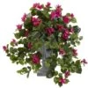 27 In. Artificial Bougainvillea With Decorative Urn 1 27 In. Artificial Bougainvillea With Decorative Urn -Artificial nearly natural artificial flowers 6838 bu 64 1000