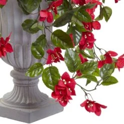 Artificial Bougainvillea With Urn UV Resistant (Indoor/Outdoor) 9 Artificial Bougainvillea With Urn UV Resistant (Indoor/Outdoor) -Artificial nearly natural artificial flowers 6839 rd 4f 1000