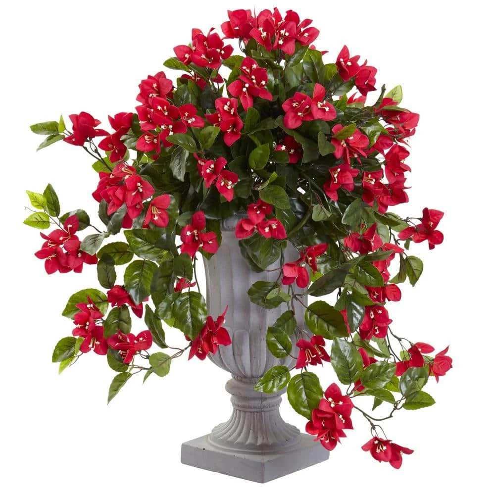 Artificial Bougainvillea With Urn UV Resistant (Indoor/Outdoor) 3 Artificial Bougainvillea With Urn UV Resistant (Indoor/Outdoor)
