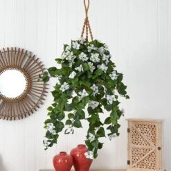 Artificial Bougainvillea Hanging Basket 7 Artificial Bougainvillea Hanging Basket -Artificial nearly natural artificial flowers 6868 wh 31 1000