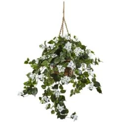 Artificial Bougainvillea Hanging Basket