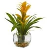 Artificial Bromeliad With Vase Arrangement 2 Artificial Bromeliad With Vase Arrangement -Artificial nearly natural artificial flowers 6897 yl 64 1000