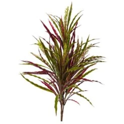 Indoor 28 In. Fall Vanilla Grass Artificial Plant (3-Set)