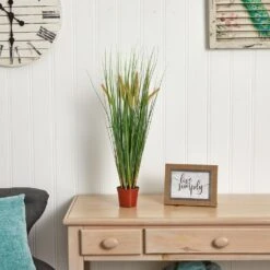 2.5 Ft. Artificial Green Grass Plant 9 2.5 Ft. Artificial Green Grass Plant -Artificial nearly natural artificial grass plants 6647 1f 1000