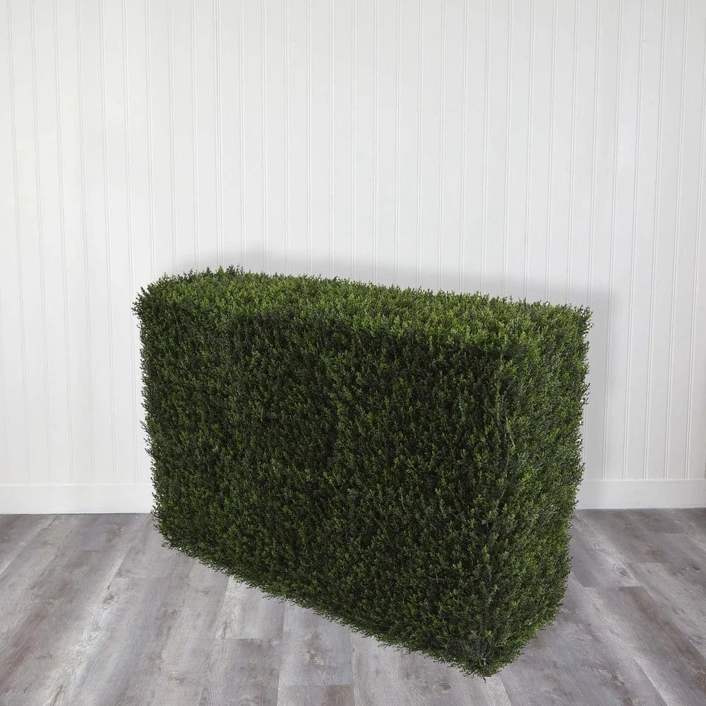 20 In. H Artificial Cedar Panel Hedge (Indoor/Outdoor) 7 20 In. H Artificial Cedar Panel Hedge (Indoor/Outdoor) - Image 6