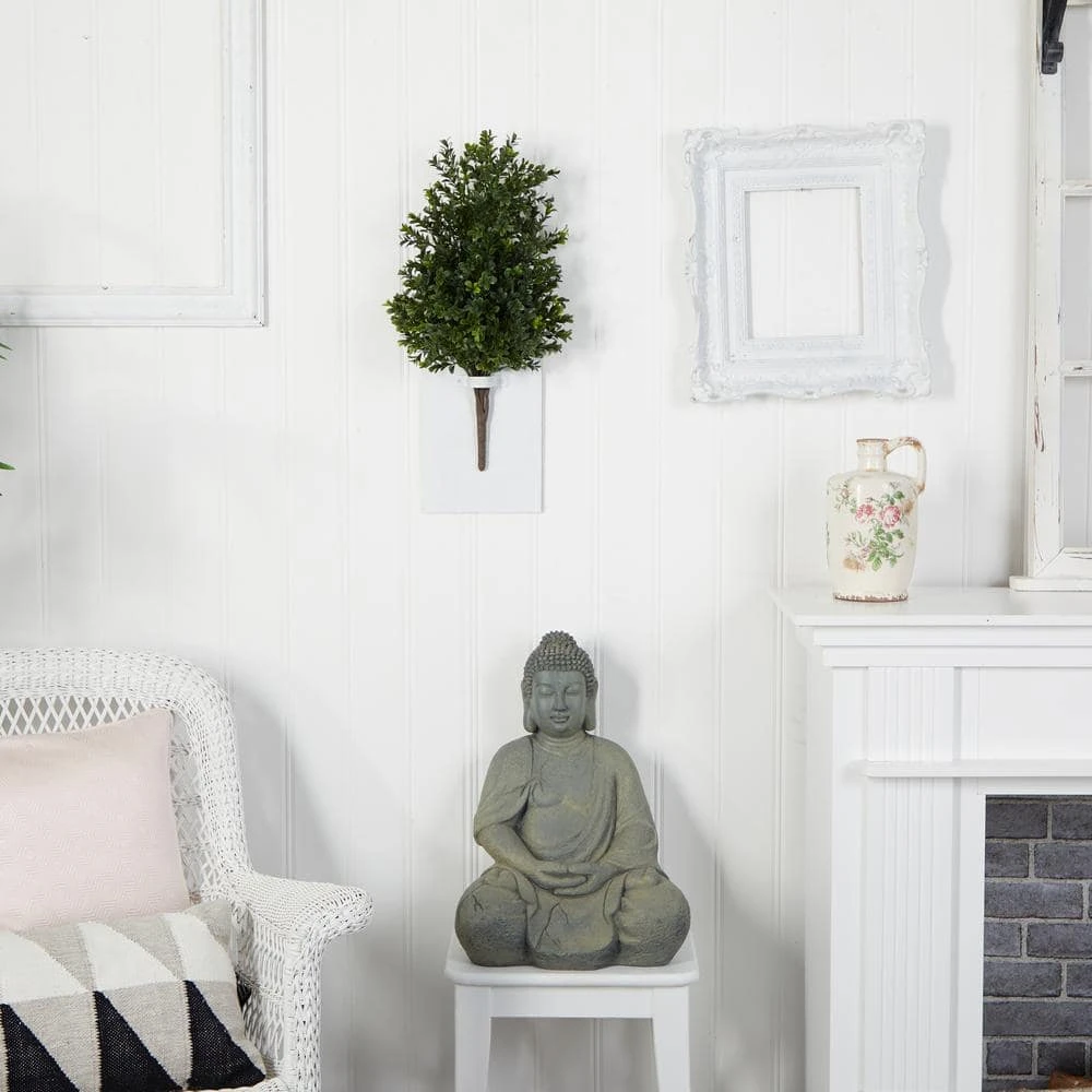 Indoor And Outdoor 23 In. Artificial Sweet Grass Bush (Set Of 2) 6 Indoor And Outdoor 23 In. Artificial Sweet Grass Bush (Set Of 2) - Image 4