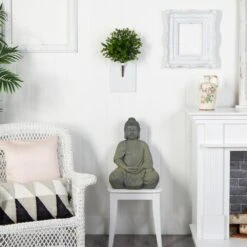 Indoor And Outdoor 15 In. Artificial Sweet Grass Bush (Set Of 6) 9 Indoor And Outdoor 15 In. Artificial Sweet Grass Bush (Set Of 6) -Artificial nearly natural artificial shrubs 6113 s6 1f 1000