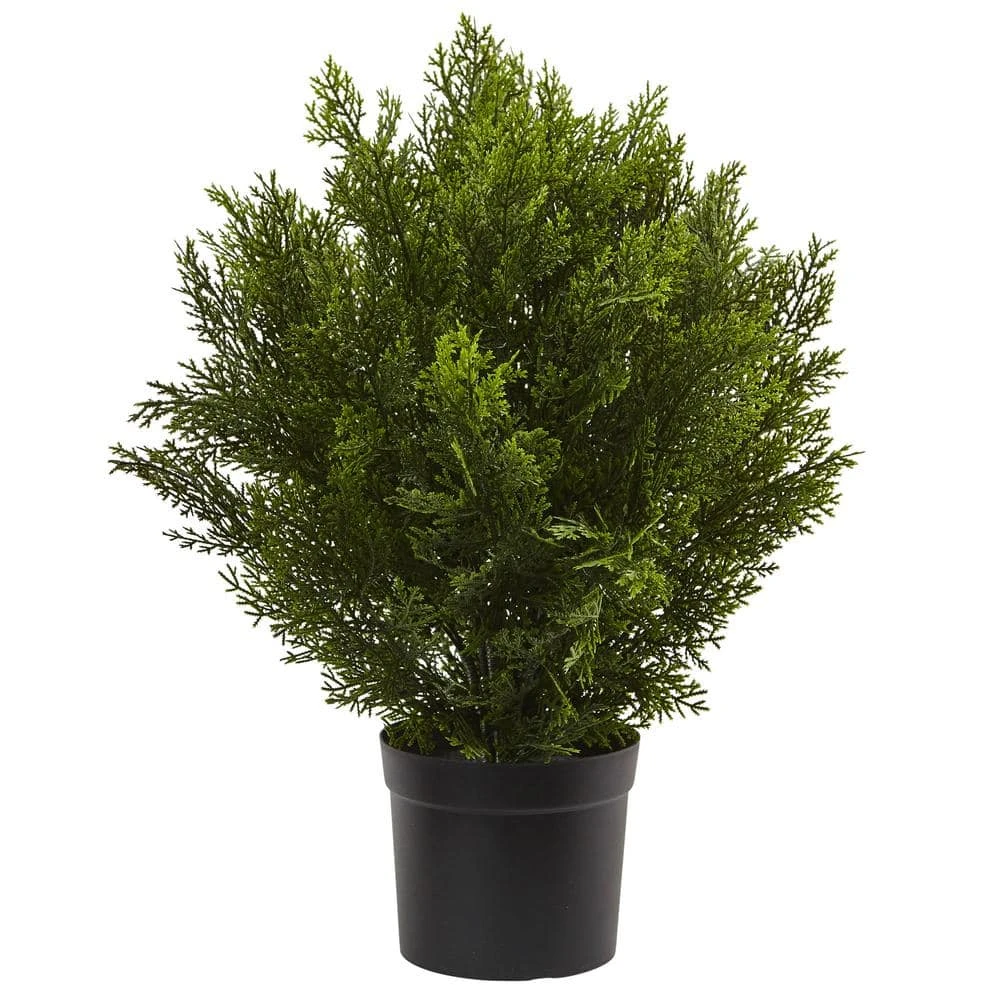 2 Ft. Artificial Cedar Bush Indoor/Outdoor 3 2 Ft. Artificial Cedar Bush Indoor/Outdoor