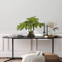 14 In. Philodendron Arrangement With Vase 7 14 In. Philodendron Arrangement With Vase -Artificial nearly natural artificial shrubs 6917 31 1000