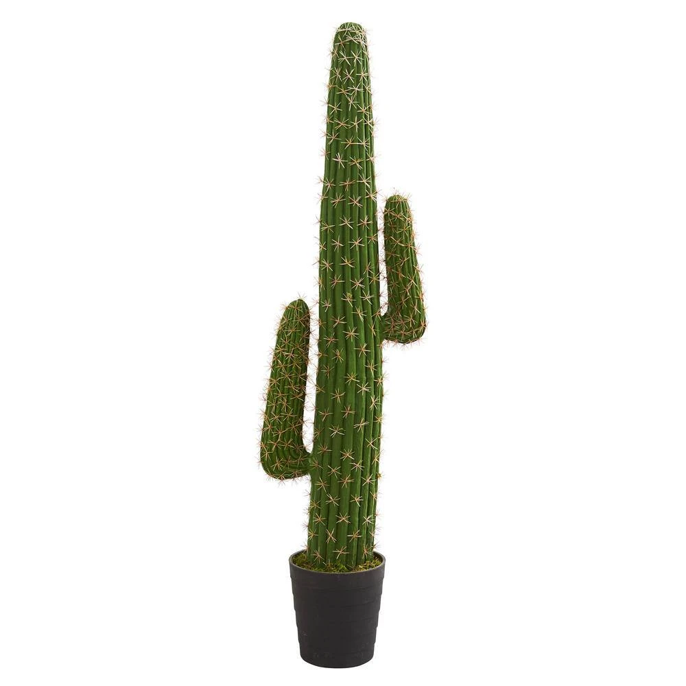 Indoor 4.5 Ft. Cactus Artificial Plant 4 Indoor 4.5 Ft. Cactus Artificial Plant - Image 2