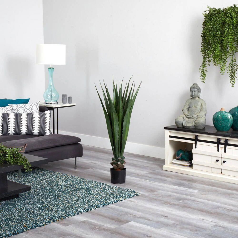 45 In. Agave Artificial Plant 5 45 In. Agave Artificial Plant - Image 3