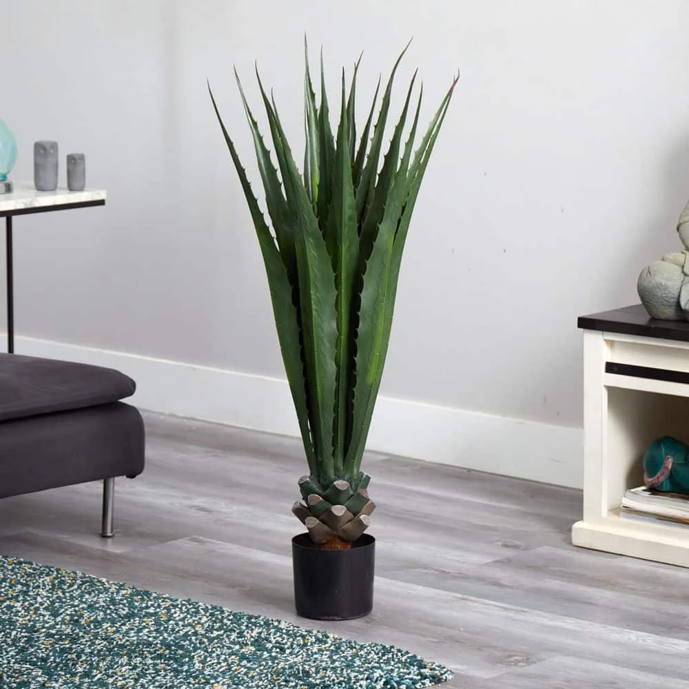45 In. Agave Artificial Plant 4 45 In. Agave Artificial Plant - Image 2