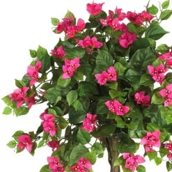 5 Ft. Artificial Mini Bougainvillea Topiary Silk Tree 10 5 Ft. Artificial Mini Bougainvillea Topiary Silk Tree -Artificial nearly natural artificial topiaries 5228 c3 1000