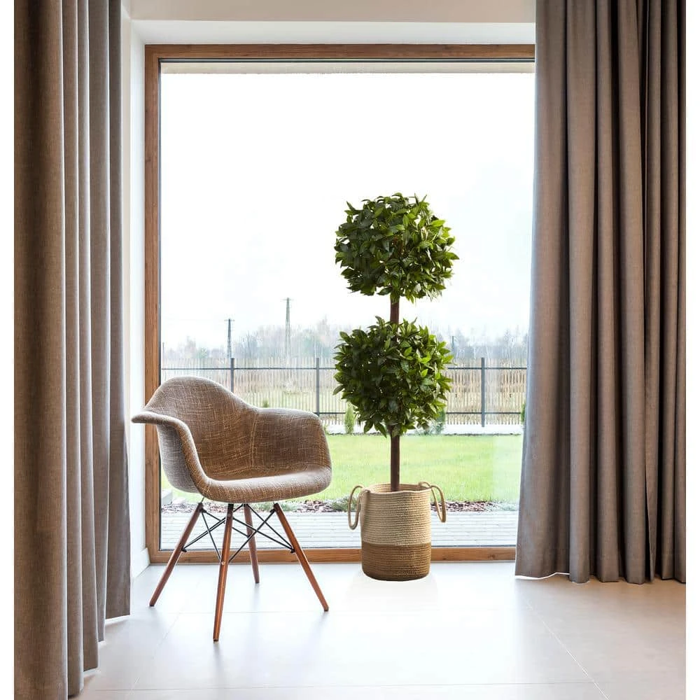 6 Ft. Artificial Sweet Bay Double Ball Topiary 7 6 Ft. Artificial Sweet Bay Double Ball Topiary - Image 5