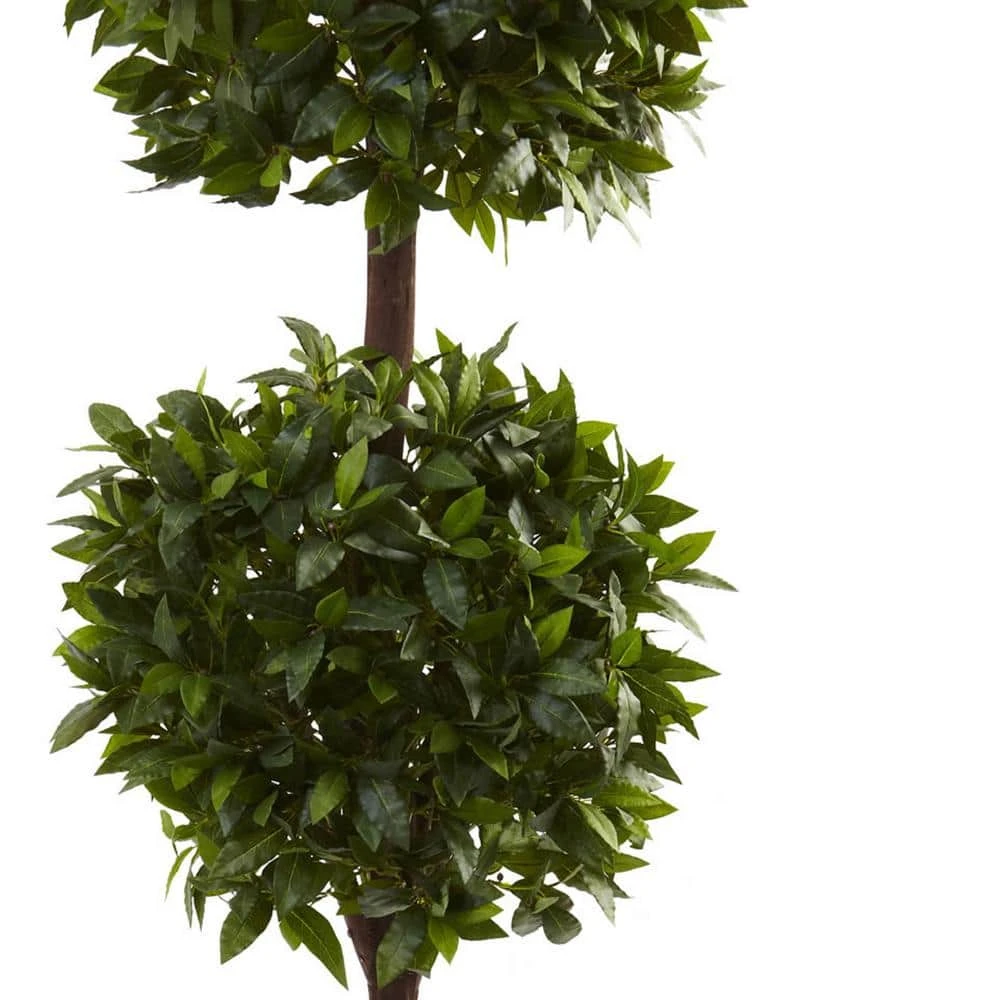 6 Ft. Artificial Sweet Bay Double Ball Topiary 4 6 Ft. Artificial Sweet Bay Double Ball Topiary - Image 2