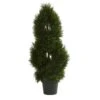 UV Resistant Indoor/Outdoor Double Pond Cypress Spiral Artificial Topiary Tree 1 UV Resistant Indoor/Outdoor Double Pond Cypress Spiral Artificial Topiary Tree -Artificial nearly natural artificial topiaries 5495 64 1000