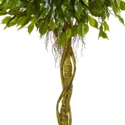 6 Ft. UV Resistant Indoor/Outdoor Ficus Artificial Topiary Tree -Artificial nearly natural artificial topiaries 5528 4f 1000