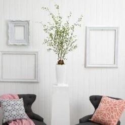 Indoor Artificial Night Willow In White Planter 9 Indoor Artificial Night Willow In White Planter -Artificial nearly natural artificial trees 1473 31 1000