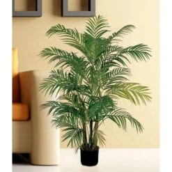 4 Ft. Artificial Areca Silk Palm Tree 11 4 Ft. Artificial Areca Silk Palm Tree -Artificial nearly natural artificial trees 5001 c3 1000