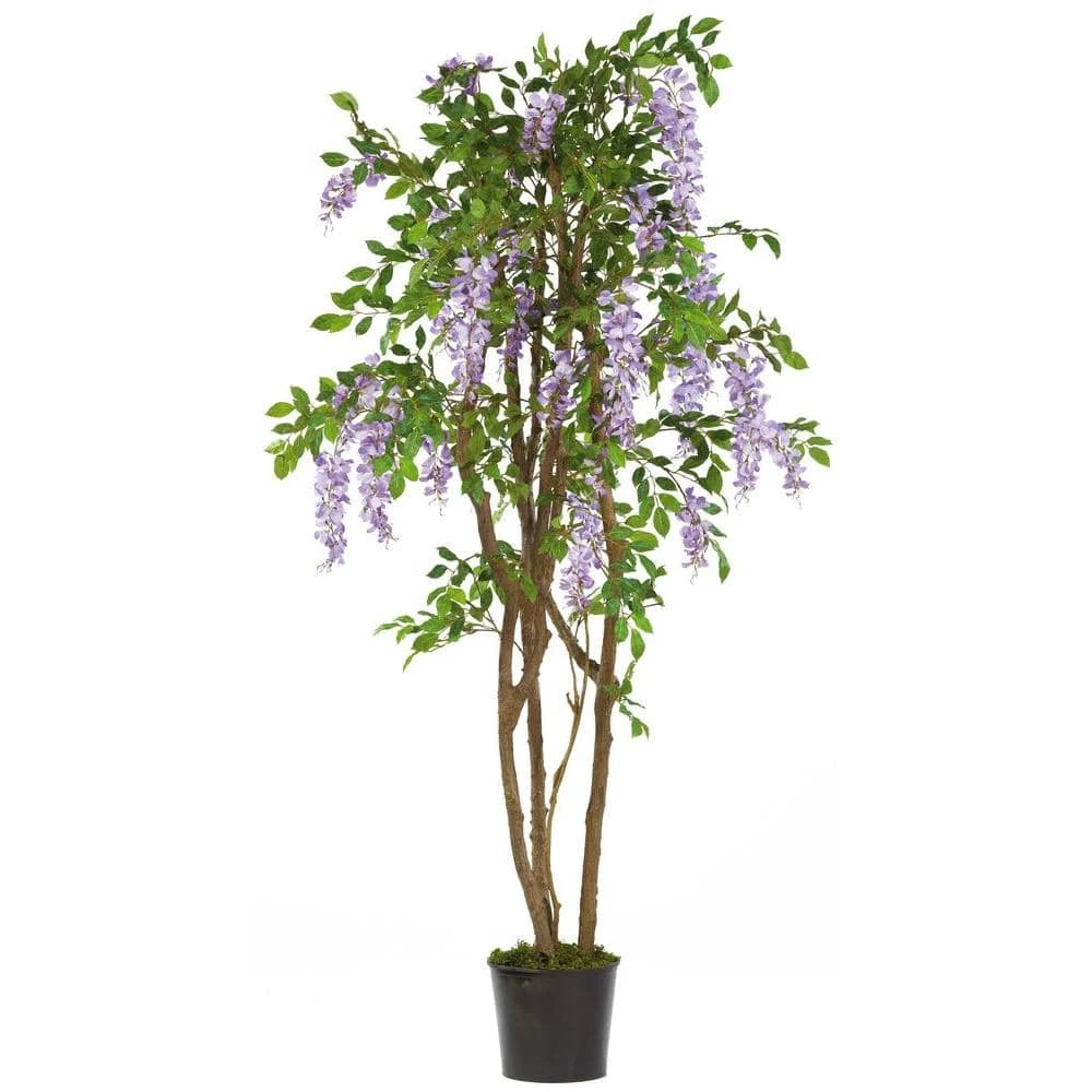 5 Ft. Artificial Wisteria Silk Tree 3 5 Ft. Artificial Wisteria Silk Tree