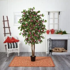 6 Ft. Artificial Bougainvillea Silk Tree 9 6 Ft. Artificial Bougainvillea Silk Tree -Artificial nearly natural artificial trees 5021 31 1000