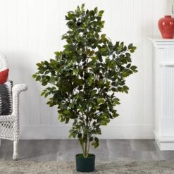 Indoor 4 Ft. Artificial Ficus Silk Tree -Artificial nearly natural artificial trees 5074 31 1000