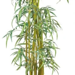 7 Ft. Artificial Curved Slim Bamboo Silk Tree 8 7 Ft. Artificial Curved Slim Bamboo Silk Tree -Artificial nearly natural artificial trees 5194 4f 1000