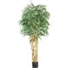 6 Ft. Artificial Weeping Ficus Silk Tree 1 6 Ft. Artificial Weeping Ficus Silk Tree -Artificial nearly natural artificial trees 5213 64 1000
